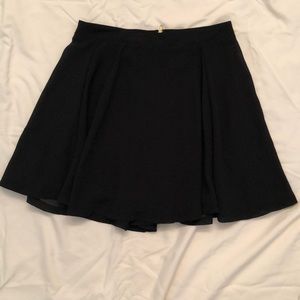 L.A. Hearts black skirt w/ Gold zipper